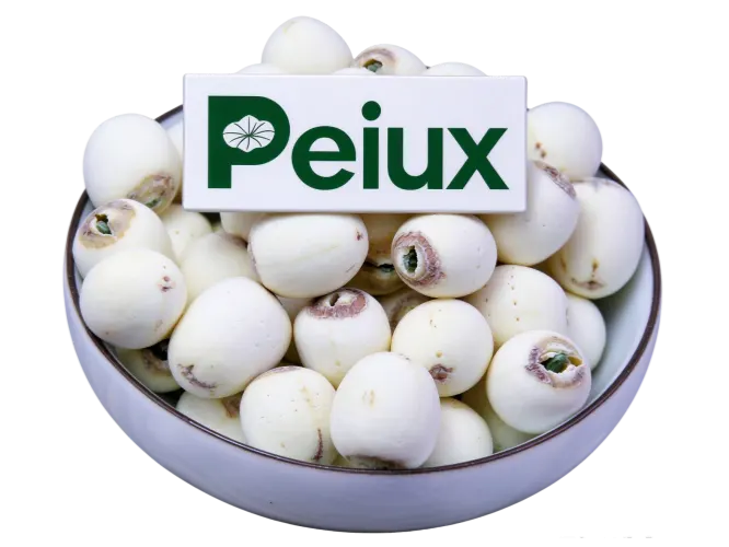 Peiux Whole Polished With‑core Dried White Lotus Seeds