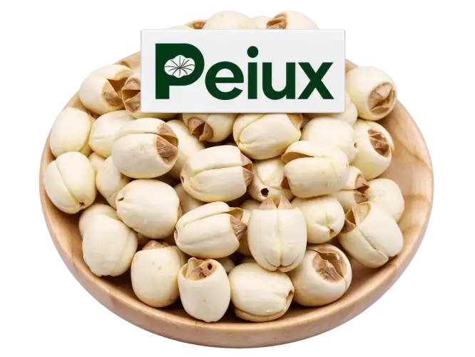 Peiux Whole Polished With‑core Dried White Lotus Seeds